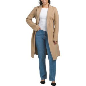 THEORY Wool Blend Belt Coat